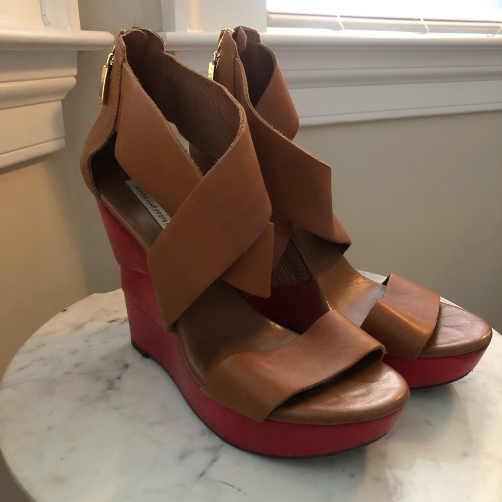 Excellent Condition & Rare DVF Wedges